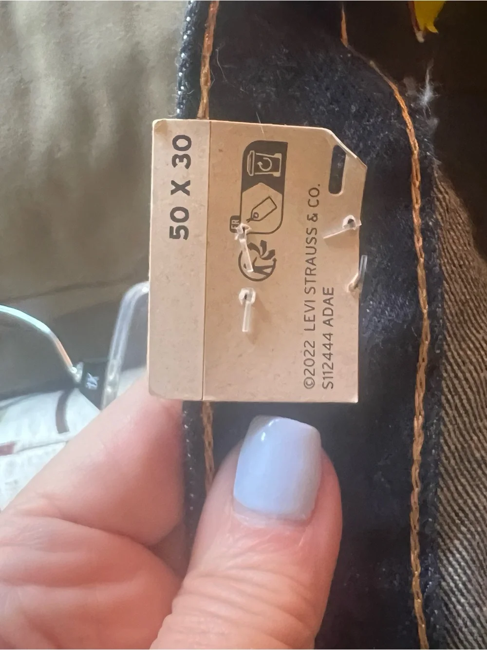 Levi's Relaxed Fit Men's Jeans in Dark Indigo